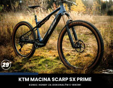 Recenze elektrokola KTM SCARP SX PRIME v časopisu Electric Bike