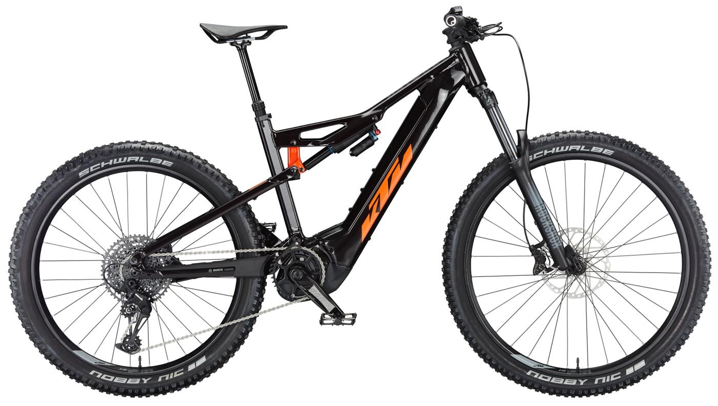 MACINA KAPOHO 7973 2024 black - elektrokolo KTM, horské celoodpružené | Elektrokola KTM