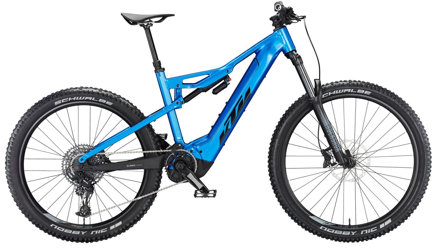 MACINA KAPOHO 7973 2024 blue - elektrokolo KTM, horské celoodpružené | Elektrokola KTM