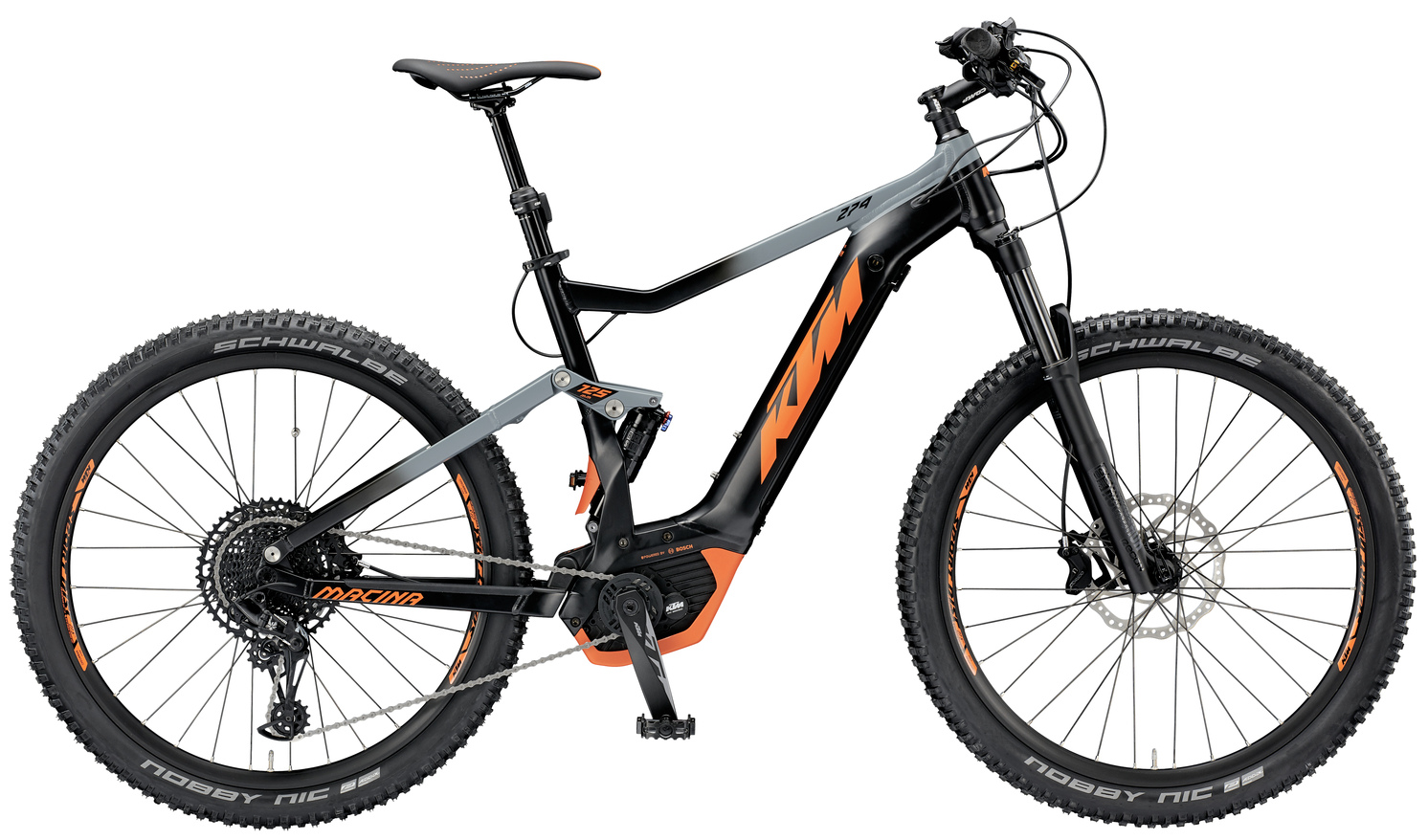 MACINA LYCAN 274 2019 elektrokolo KTM, horské celoodpružené