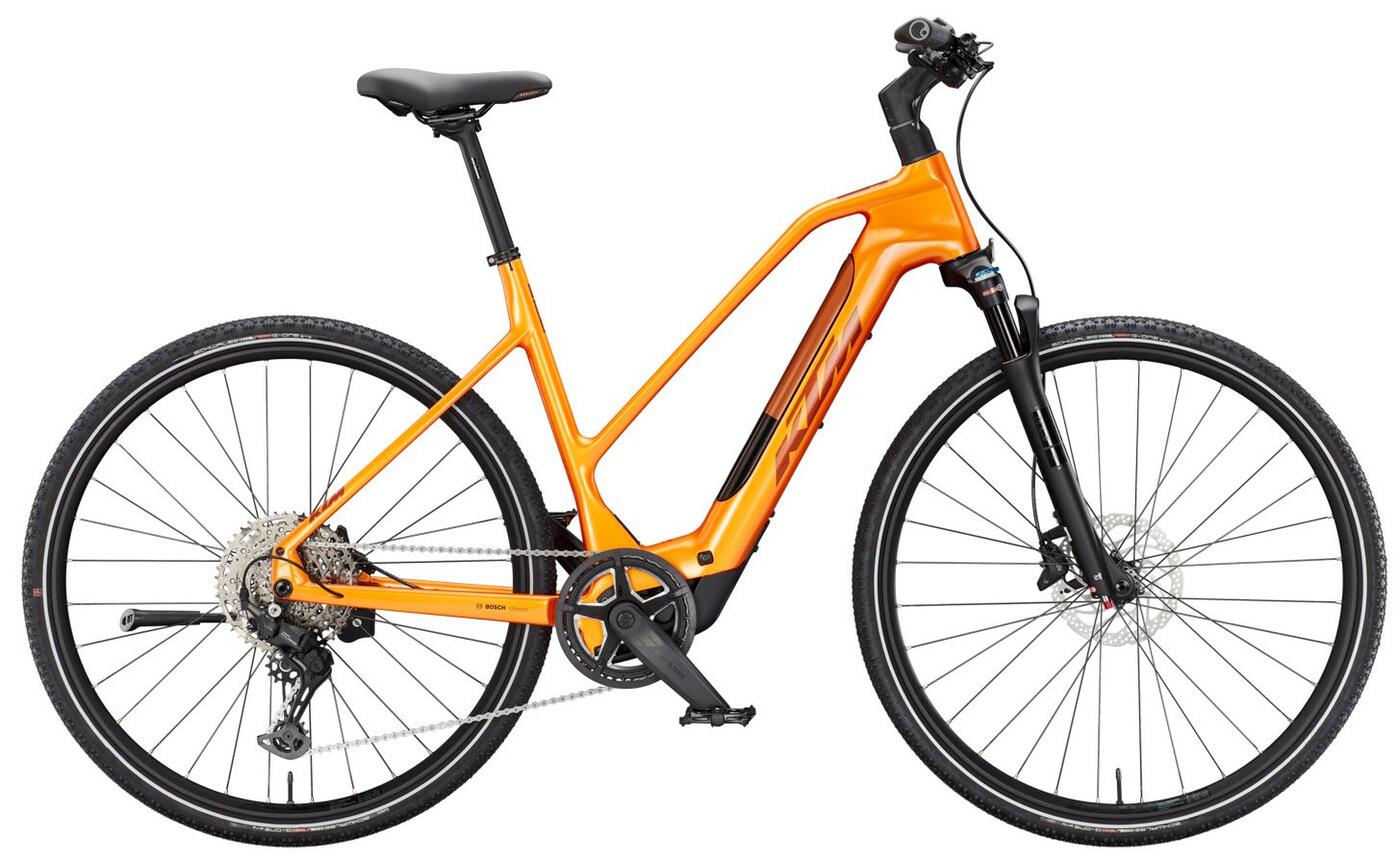 MACINA CROSS SX ELITE dámské orange - krosové a gravel elektrokolo KTM | Elektrokola KTM