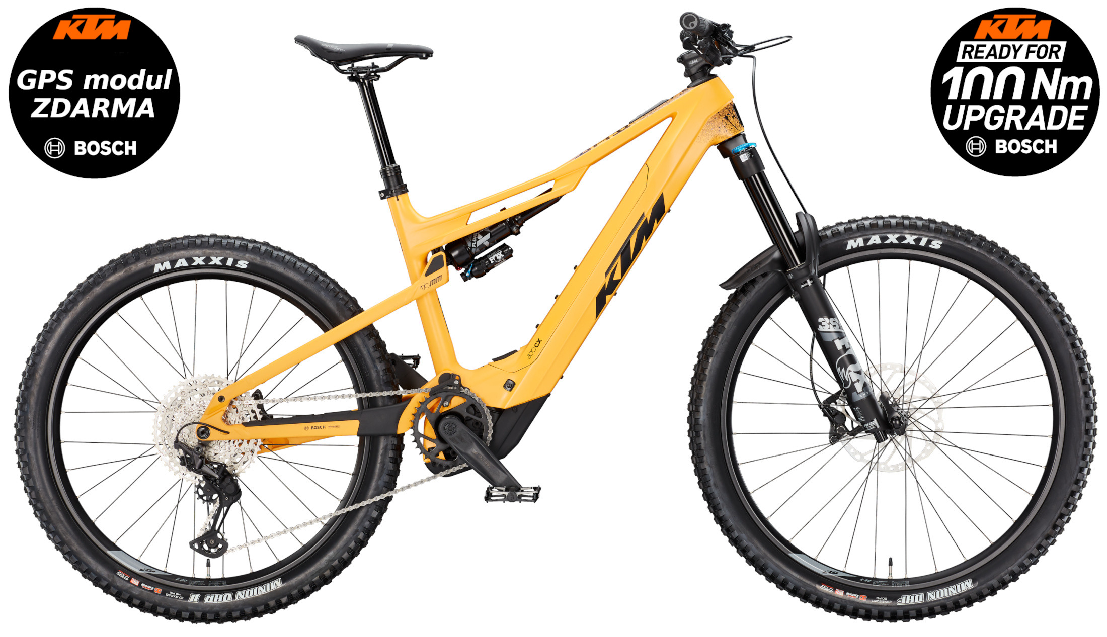 MACINA PROWLER ELITE XT elektrokolo KTM, horské celoodpružené