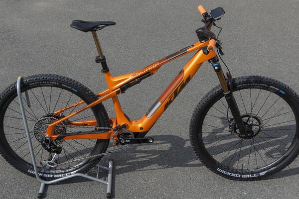 Elektrokolo KTM MACINA SCARP SX EXONIC fresh orange - elektrokolo KTM, horské celoodpružené - Galerie #1