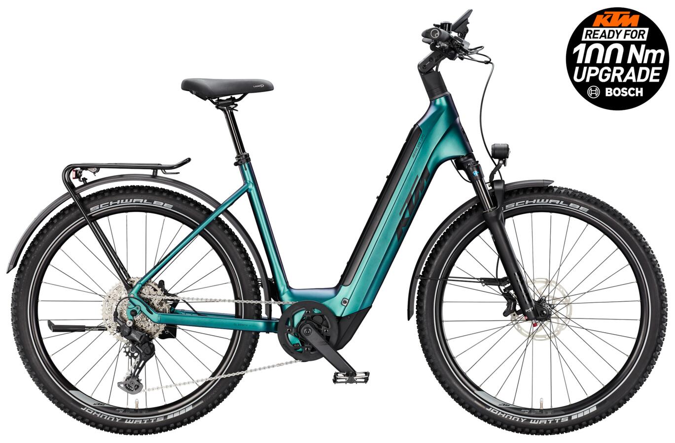 MACINA AERA 872 LFC green purple - elektrokolo KTM, městské | Elektrokola KTM